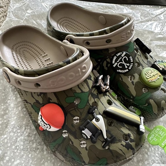 LUKE COMBS X CROCS Bootlegger CLASSIC CLOG Mossy Oak Camo M4/W6 & M5/W7 - Picture 7 of 11